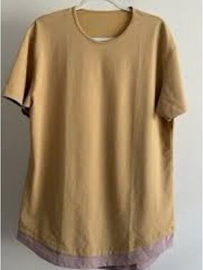 BYLT Premium Basics Drop-Cut LUX t-shirt, Modern-Khaki Durable Size XXL
